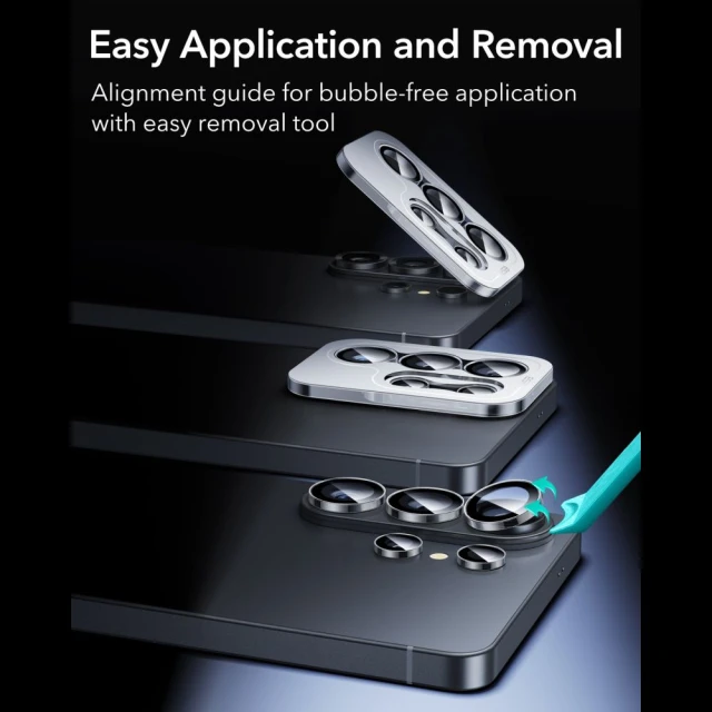 Захисне скло для камери ESR Armorite Camera Protector для Samsung Galaxy S26 Ultra Clear (4894240297704)