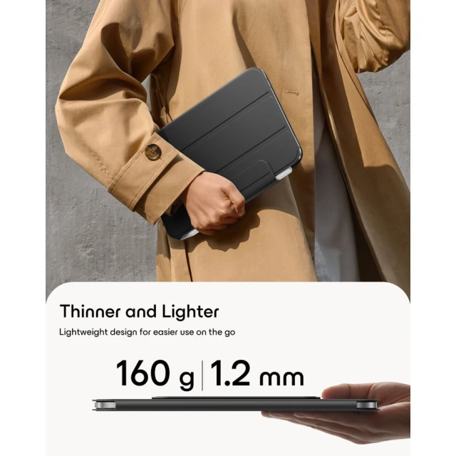 Чехол ESR Rebound Magnetic для Apple iPad Mini 8 Black (4894240299005)