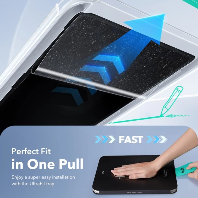 Захисне скло ESR Paper Feel для iPad 10.9