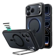 Чохол ESR Classic Hybrid Kickstand для iPhone 18 Pro | 17 Pro Black with MagSafe (4894240303450)