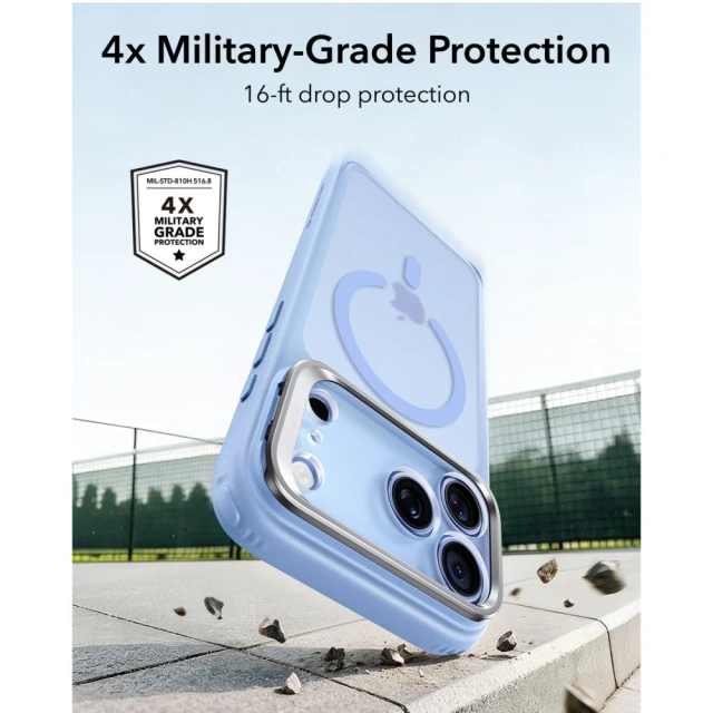 Чохол ESR Classic Hybrid Kickstand для iPhone 18 Pro | 17 Pro Light Blue (4894240303481)