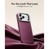 Чохол ESR Leather Kickstand для iPhone 18 Pro | 17 Pro Deep Burgundy (4894240303962)