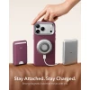 Чохол ESR Leather Kickstand для iPhone 18 Pro | 17 Pro Deep Burgundy (4894240303962)