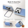 Чохол ESR Leather Kickstand для iPhone 18 Pro | 17 Pro Light Blue with MagSafe (4894240304723)