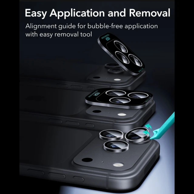 Захисне скло для камери ESR Armorite для iPhone 18 Pro Max | 18 Pro Clear (4894240306000)