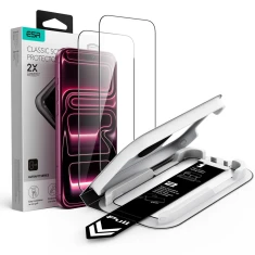 Защитное стекло ESR Ultrafit Classic (2 pack) для iPhone 18 Pro Max | 17 Pro Max Black (4894240306789)