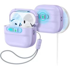 Чохол ESR Pulse Halolock для AirPods 4 Lavender (4894240307137)