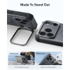 Чохол ESR Cyber Tough Kickstand для iPhone 18 Pro Max | 17 Pro Max Grey with MagSafe (4894240307953)