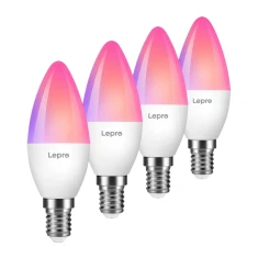 LED лампа LEPRO BC1-EU-4 E27 RGBCW Wi-Fi