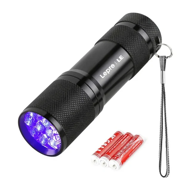 Фонарик LEPRO UV 395 нм 2 шт (O1100007-2)