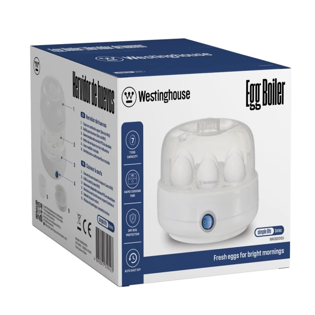 Яйцеварка Westinghouse WKEB201EU (4895091319423)