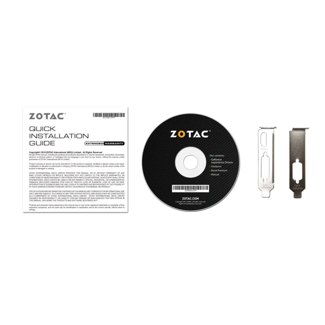 Відеокарта ZOTAC GeForce GT 710 2GB DDR3 (4895173614460)