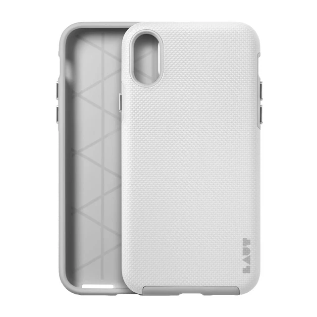 Чехол LAUT SHIELD для iPhone XS Max White (LAUT_IP18-L_SH_W)
