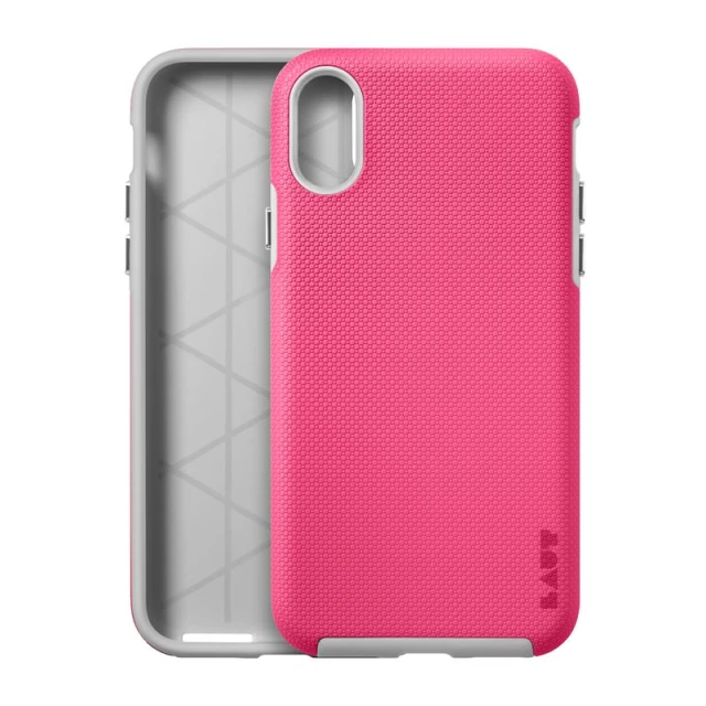 Чохол LAUT SHIELD для iPhone XS Max Pink (LAUT_IP18-L_SH_P)