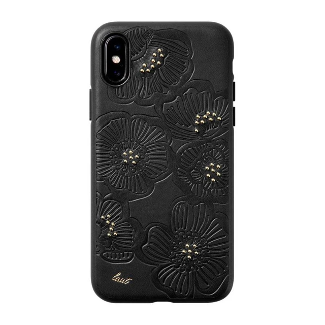 Чохол LAUT FLORA для iPhone XS Max Noir (LAUT_IP18-L_FL_BK)