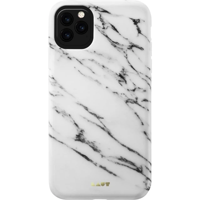 Чехол LAUT HUEX ELEMENTS для iPhone 11 Pro Max Marble White (L_IP19L_HXE_W)
