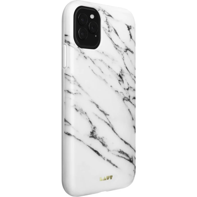 Чехол LAUT HUEX ELEMENTS для iPhone 11 Pro Max Marble White (L_IP19L_HXE_W)