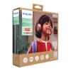 Навушники провідні накладні Philips TAK2000MP/00 для дітей фіолетові (4895229158955)