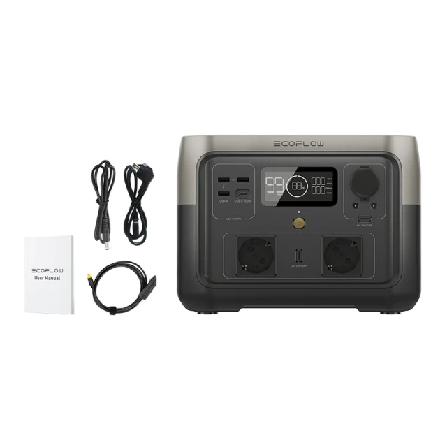 Портативна станція живлення EcoFlow River 2 Max (ZMR610-B-EU)