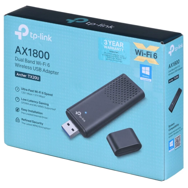 Мережева карта TP-Link Archer TX20U (4895252503487)