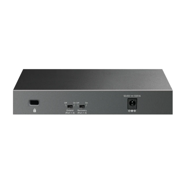 Мережевий комутатор TP-Link LS106LP 6 портів 10/100 Mbps з 4-Port PoE (4895252504606)