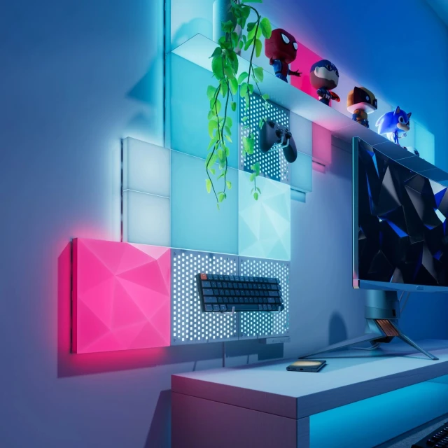 Розумна світлова панель Nanoleaf Blocks Squares Add-On Kit 2 панелі (4895263600540)