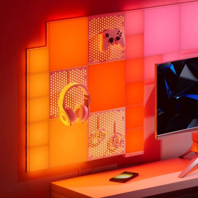 Розумна світлова панель Nanoleaf Blocks Pegboard Add-On Kit 1 панель (4895263600564)