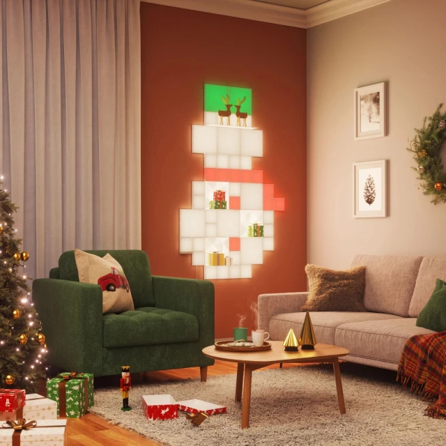 Розумна світлова панель Nanoleaf Blocks Shelf Add-On Kit 2 панелі (4895263600571)