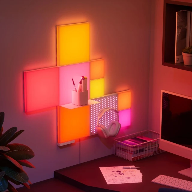Розумна світлова панель Nanoleaf Blocks Combo Starter Kit 10 панелей (4895263600700)