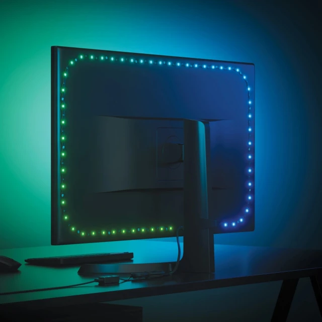 Світлодіодна стрічка Nanoleaf 4D PC Screen Mirror Lightstrip USB 2.5 м 10 Вт Multicolor RGB (4895263603220)