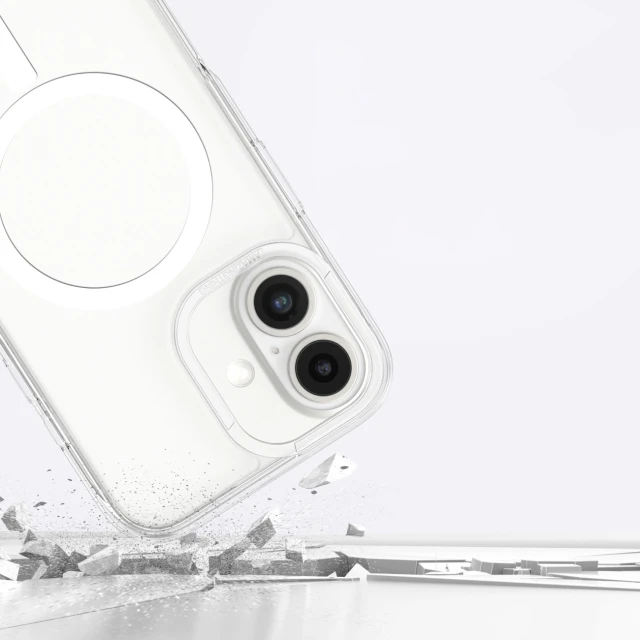 Чехол AmazingThing Minimal Mag Case с магнитным кольцом для iPhone 16 Clear (4896238000181)