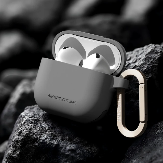Чохол AmazingThing Omni Case для AirPods 4 Beige (4896238001584)