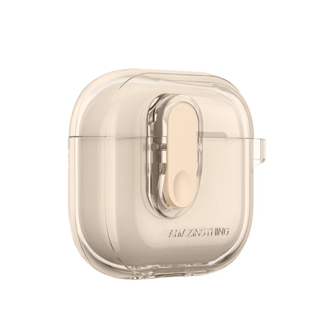 Чохол AmazingThing Minimal Case для AirPods 4 Beige (4896238001676)