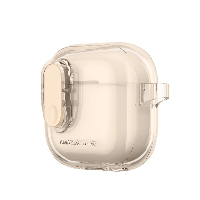 Чохол AmazingThing Minimal Case для AirPods 4 Beige (4896238001676)