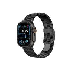 Ремінець AmazingThing Titan Premium Metal Band для Apple Watch Series 11/10 42 mm | Series 9/8/7 41 mm | 6/5/SE 40 mm | 3/2/1 38 mm Black (48962380020