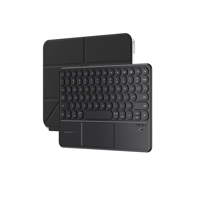 Чохол з клавіатурою AmazingThing Minimal Case KeyLite Combo для iPad Air 11 M2 Black (ENIPADAIR1125MINKEYBK)