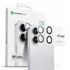 Захисне скло для камери AmazingThing Lens Glass для iPhone 17 Silver (4896238010357)