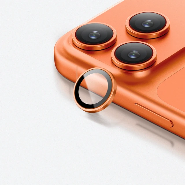 Захисне скло для камери AmazingThing AR Sapphire для iPhone 17 Pro Max | 17 Pro Orange (4896238010500)