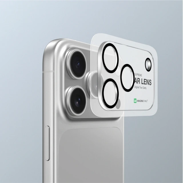 Захисне скло для камери AmazingThing Full Lens Glass для iPhone 17 Pro Max (4896238010531)