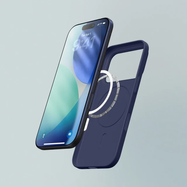 Чохол AmazingThing Minimal Air для iPhone 17 Pro Max Blue with MagSafe (4896238100171)