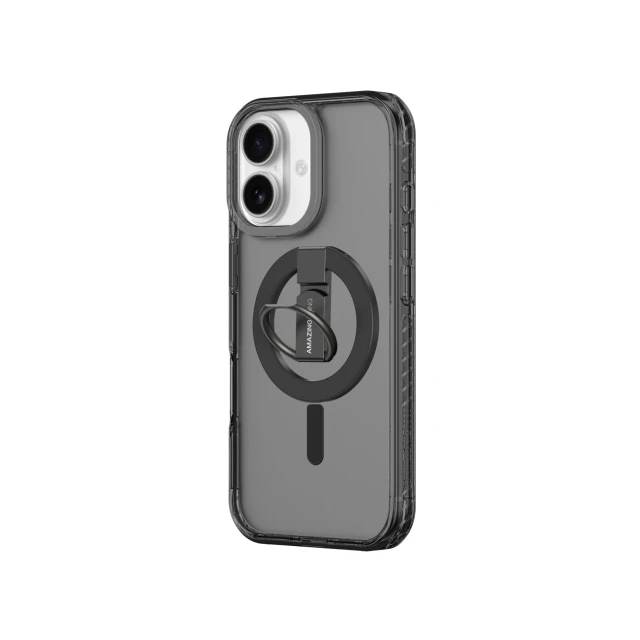 Чохол AmazingThing Titan Pro Grip Ring Set для iPhone 17 Black with MagSafe (4896238100348)