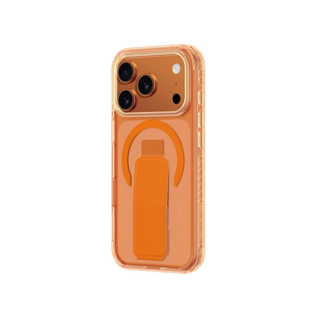 Чехол AmazingThing Titan Pro Holder для iPhone 17 Pro Max Orange with MagSafe (4896238100409)