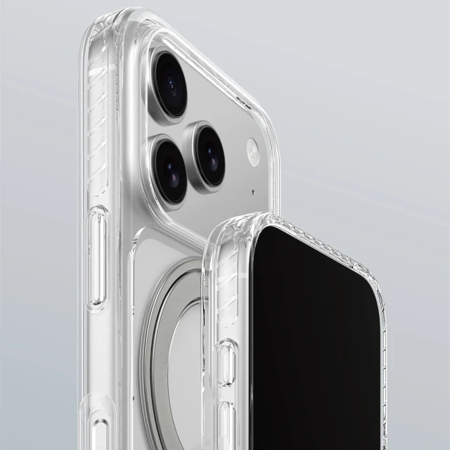 Чохол AmazingThing Titan Pro MagSpin для iPhone 17 Pro Grey with MagSafe (4896238100461)