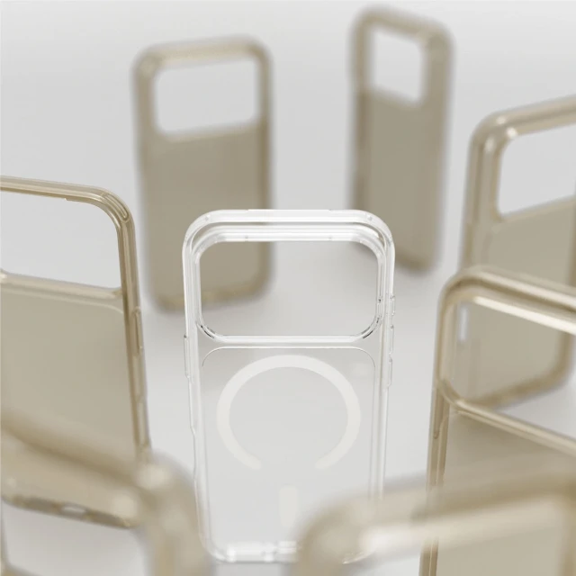 Чохол AmazingThing Minimal Mag Drop Proof Case 3 Lens для iPhone 18 Pro з кріпленням для ремінця Clear with MagSafe (4896238101505)
