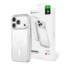Чохол AmazingThing Minimal Mag Drop Proof Case 3 Lens для iPhone 18 Pro з кріпленням для ремінця Clear with MagSafe (4896238101505)