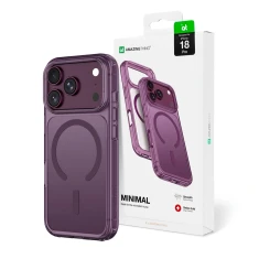 Чохол AmazingThing Minimal Mag Drop Proof Case 3 Lens для iPhone 18 Pro Purple with MagSafe (4896238101529)