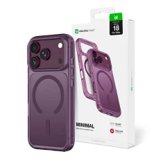 Чохол AmazingThing Minimal Mag Drop Proof Case 3 Lens для iPhone 18 Pro Max Purple with MagSafe (4896238101536)