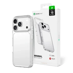 Чехол AmazingThing Minimal Drop Proof Case 3 Lens для iPhone 18 Pro Max Transparent (4896238101550)
