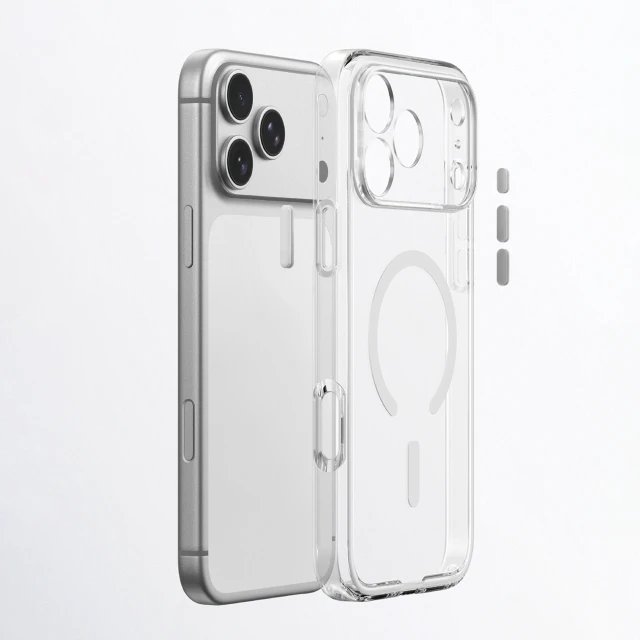 Чохол AmazingThing Minimal Mag Lens для iPhone 18 Pro Max Clear with MagSafe (4896238101574)