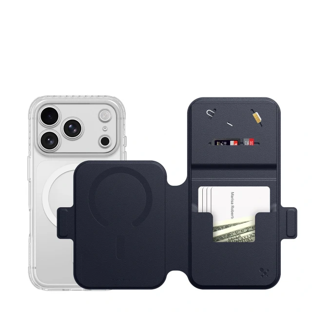 Чохол AmazingThing Titan Pro Lens Flip Set для iPhone 18 Pro Max Navy (4896238101758)
